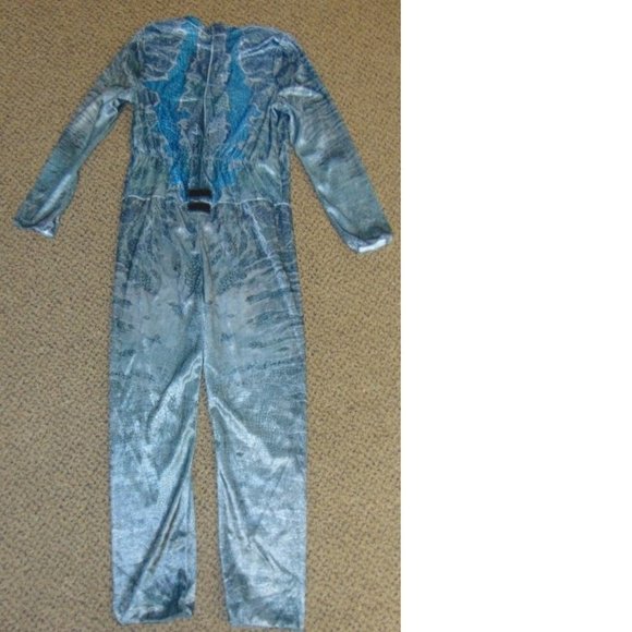 Toddler Blue Dinosaur Halloween Costume 3T/4T Jurassic Park Velociraptor Boys - Picture 8 of 9